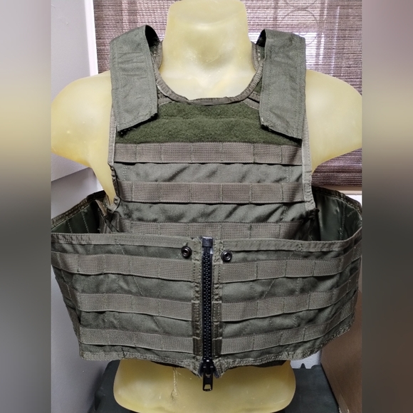 USGI MSA Paraclete MVL 019 Plate Carrier PC Smoke Green Devgru SOF CAG SF - Picture 1 of 2